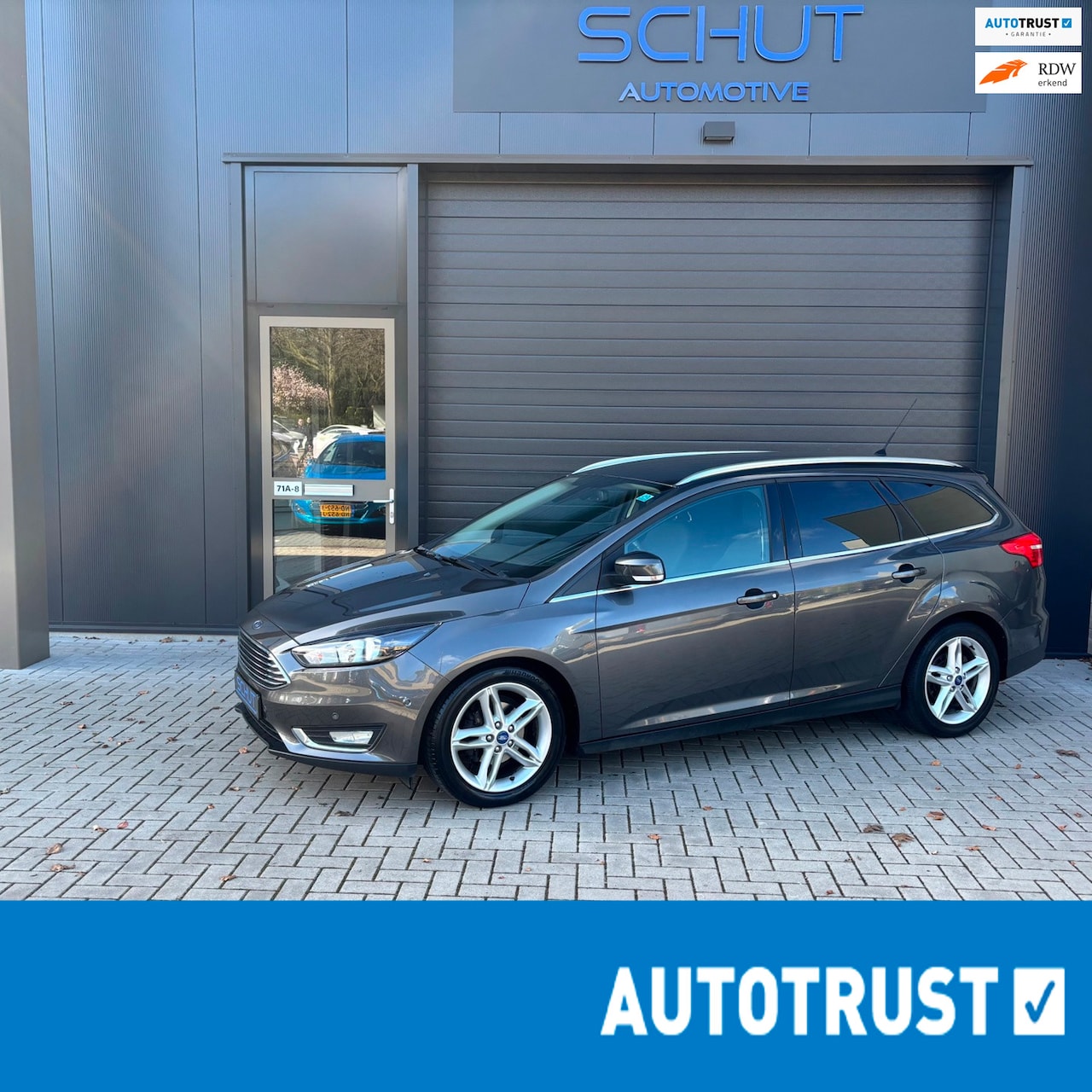 Ford Focus Wagon - 125pk Titanium CLIMA | NAVI | 17INCH | LED | STOELVERWARMING | PARKASSIST | STUURVERWARMIN - AutoWereld.nl
