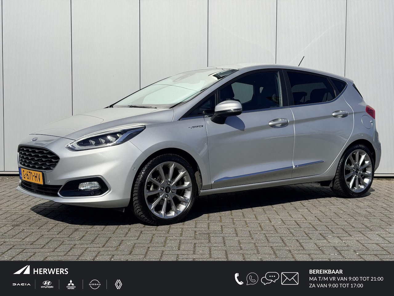 Ford Fiesta - 1.0 EcoBoost Vignale / Navigatie / Achteruitrijcamera / Bang & Olufsen / Stoel- & Stuurver - AutoWereld.nl