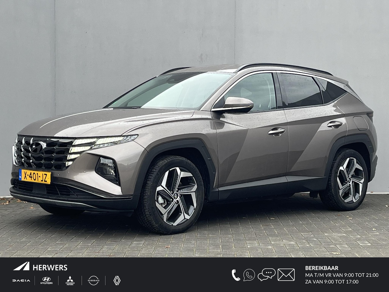 Hyundai Tucson - 1.6 T-GDI PHEV Comfort Smart 4WD / Vaste Trekhaak 13-polig (Trekgewicht 1.350kg) / Achteru - AutoWereld.nl