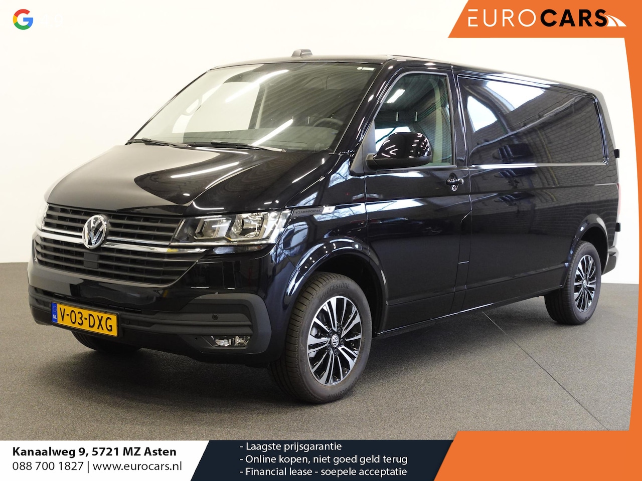 Volkswagen Transporter - 150pk L2H1 28 Highline Automaat Trekhaak Navigatie Carplay Camera  Cruise control Lm velge - AutoWereld.nl