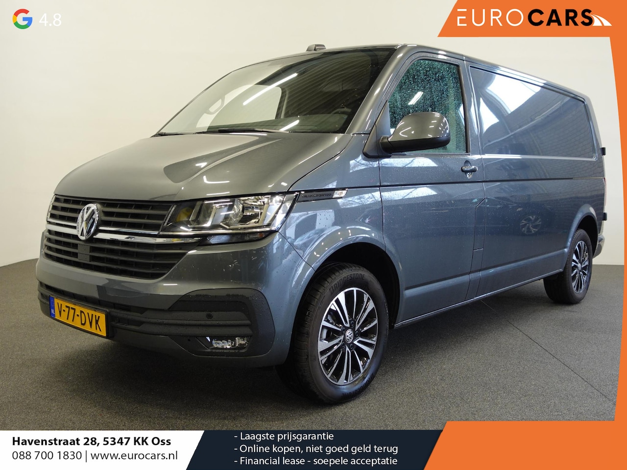 Volkswagen Transporter - 2.0 TDI L2H1 28 Highline Automaat Camera | Airco | Cruise control | Navigatie | Trekhaak | - AutoWereld.nl