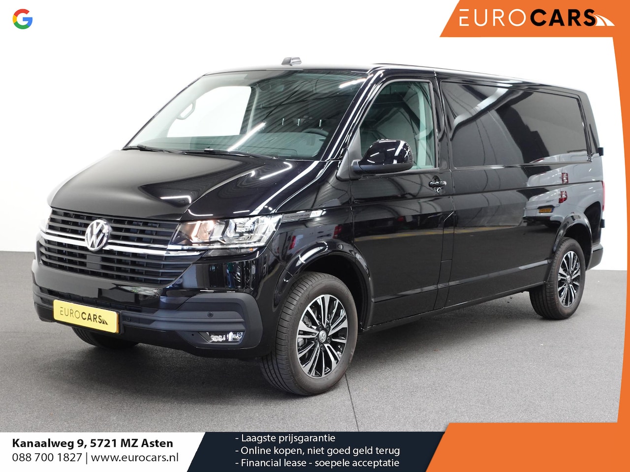 Volkswagen Transporter - 2.0 150PK L2H1 Highline Automaat Airco  Navi Parkeersensoren Camera Trekhaak Carplay - AutoWereld.nl