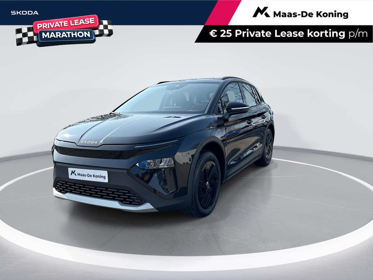 Skoda Elroq - Limited 50 Elektromotor 125 kW / 170 PK SUV Elektr isch | Black Magic | Wegklapbare trekha - AutoWereld.nl