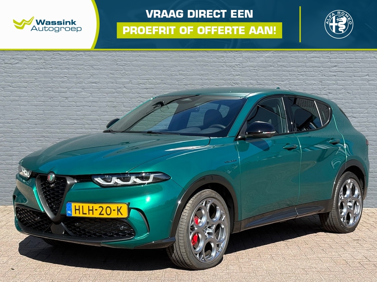 Alfa Romeo Tonale - 1.5T Hybrid 160pk Aut Veloce | Adaptive Cruise Control | CarPlay | Climate Control | Elekt - AutoWereld.nl