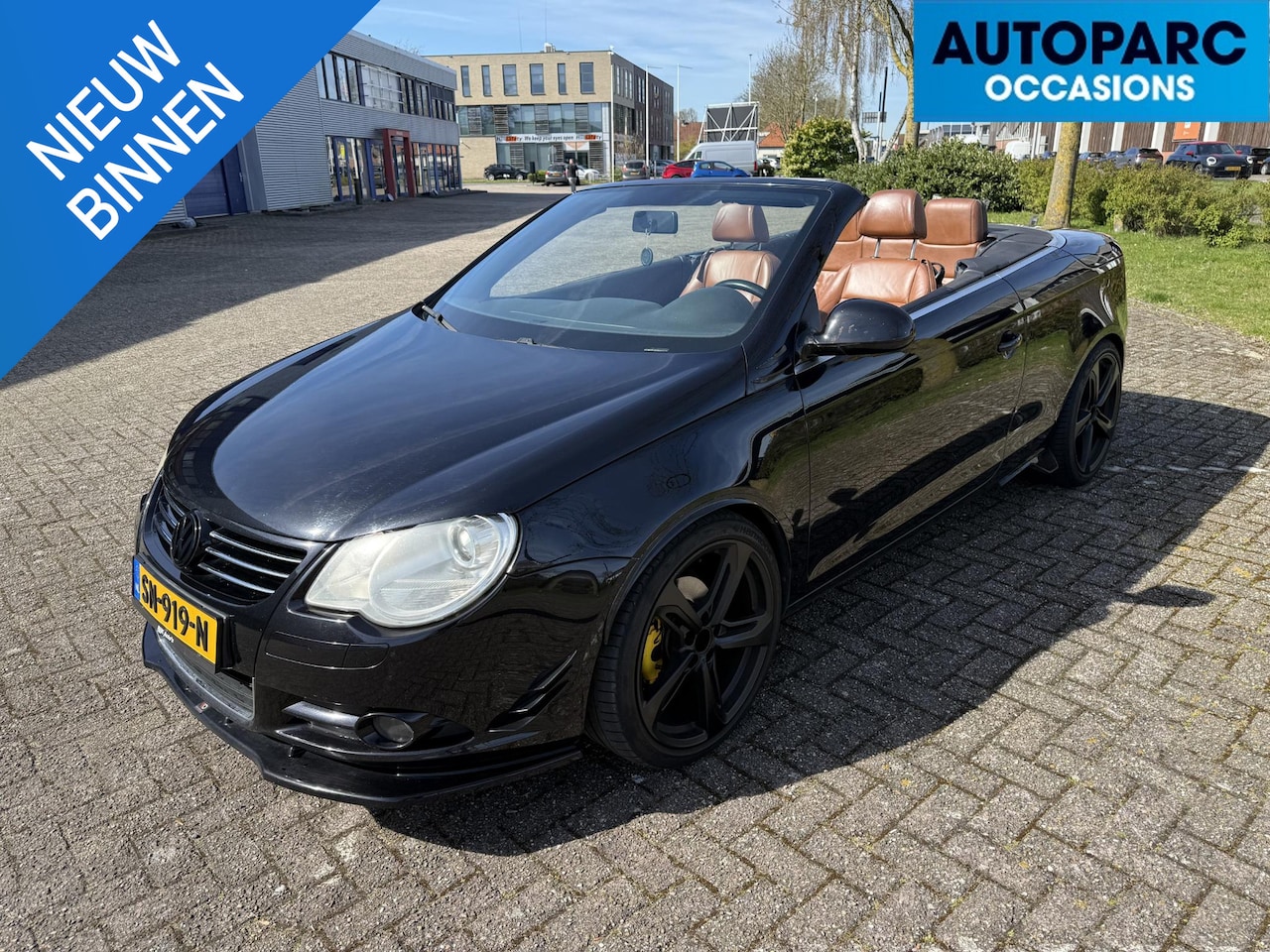 Volkswagen Eos - 2.0-16v FSI 2.0-16v FSI , CABRIO, AIRCO, CRUISE CONTROLE, PDC, LEDER, DAK WERKT GOED, ZELF NETJES MAKE - AutoWereld.nl
