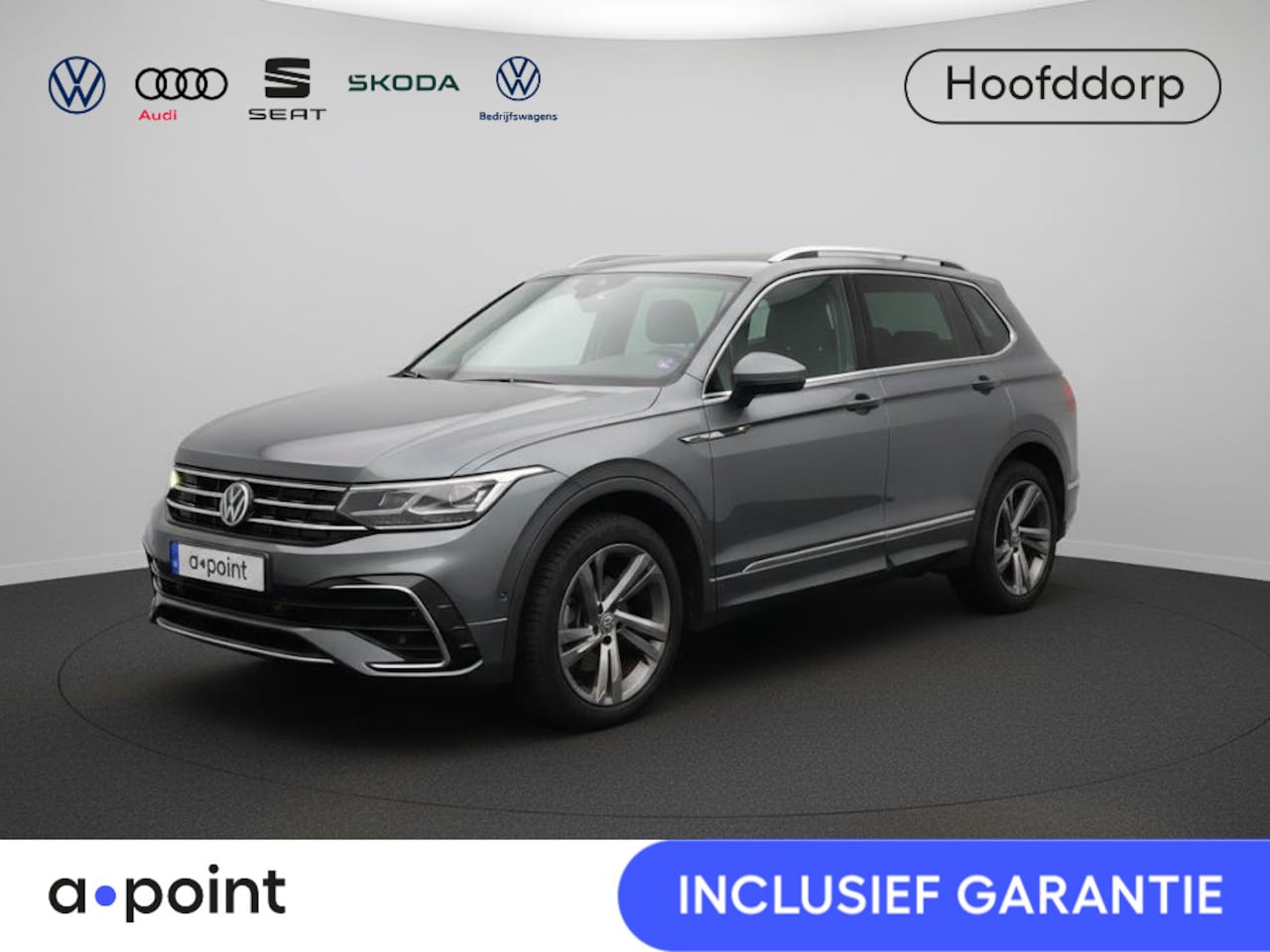 Volkswagen Tiguan Allspace - 1.5 TSI R-Line Business+ 7p. 150pk DSG| Camera| 19'LMvelgen| Pano-dak| Matrix LED - AutoWereld.nl