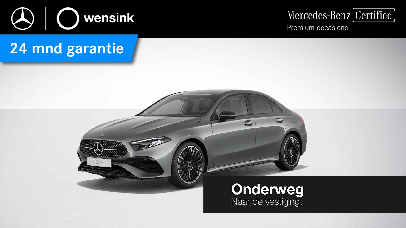 Mercedes-Benz A-klasse - 250 e AMG Line | Night | Multispaaks velgen | Panoramadak | Stoelverwarming | Widescreen | - AutoWereld.nl
