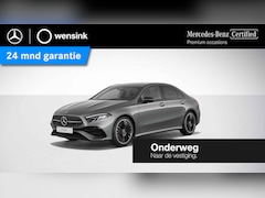 Mercedes-Benz A-klasse - 250 e AMG Line | Night | Multispaaks velgen | Panoramadak | Stoelverwarming | Widescreen |