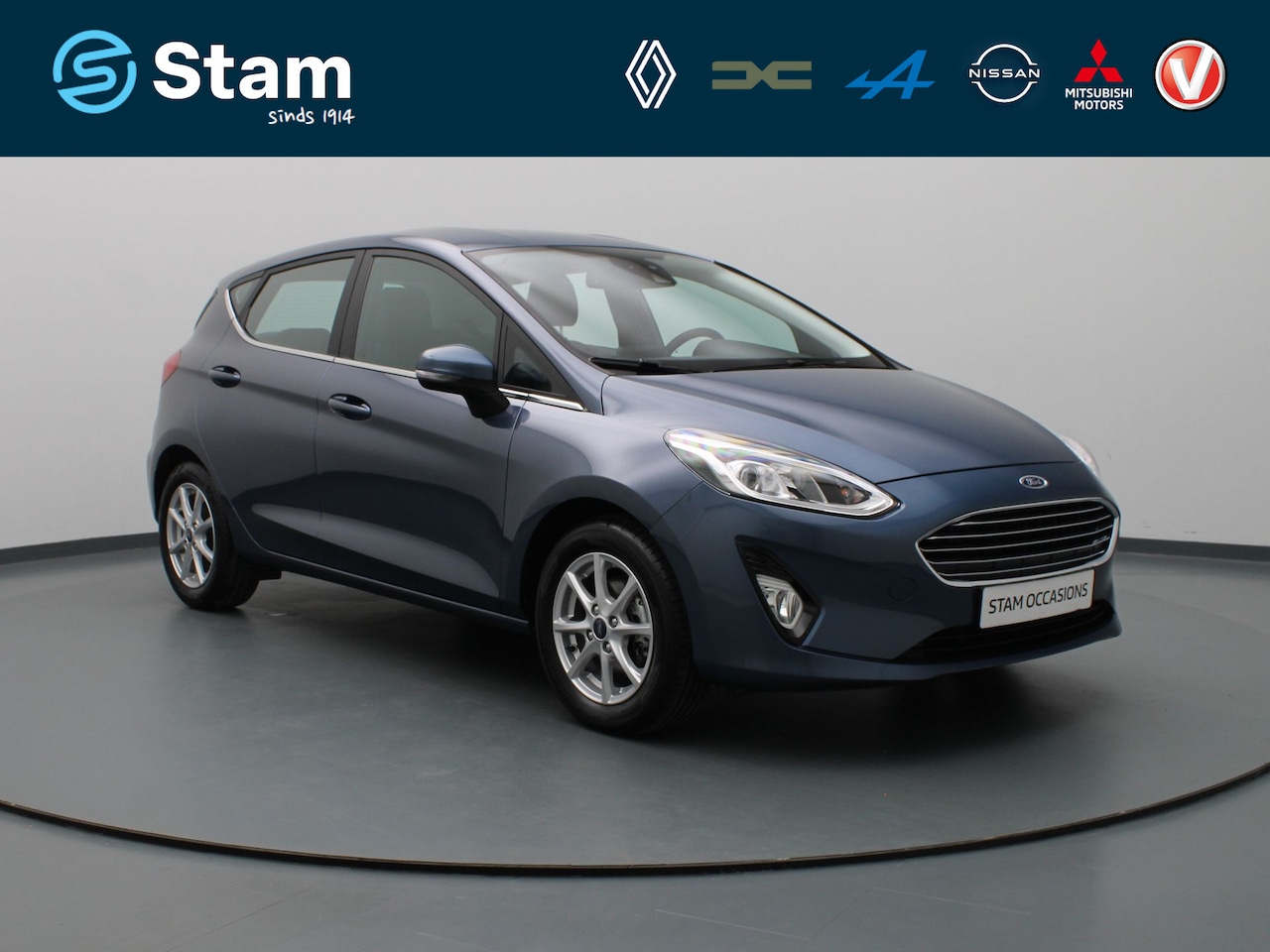 Ford Fiesta - EcoBoost Hybrid Titanium 125pk Cruise | Climate | Carplay | Parkeersens. achter - AutoWereld.nl