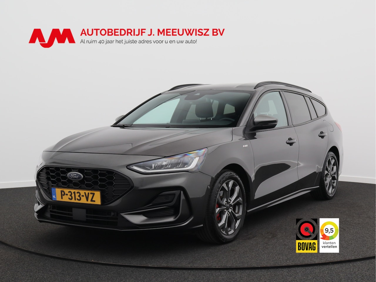 Ford Focus Wagon - 1.0 EcoBoost Hybrid ST Line Style/ winterpakket/ zeer mooi! - AutoWereld.nl