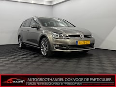 Volkswagen Golf Variant - 1.4 TSI Connected Series R-Line Half leder, Stoelverwarming, Parkeersensoren, Navi, Cruise