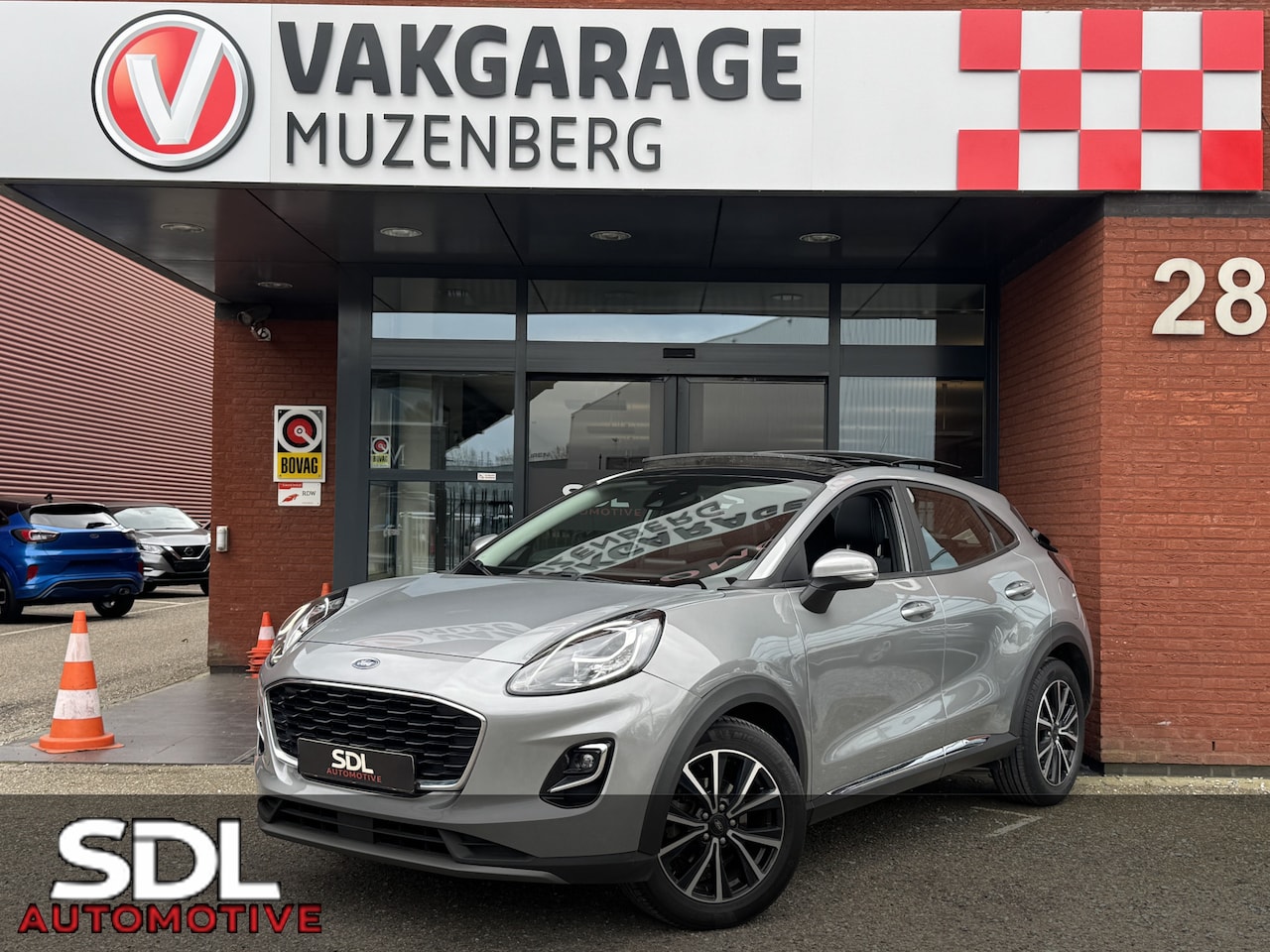 Ford Puma - 1.0 EcoBoost Hybrid Titanium X // PANO SCHUIF DAK // NAVI // PDC // STOEL + STUUR VERWARMI - AutoWereld.nl