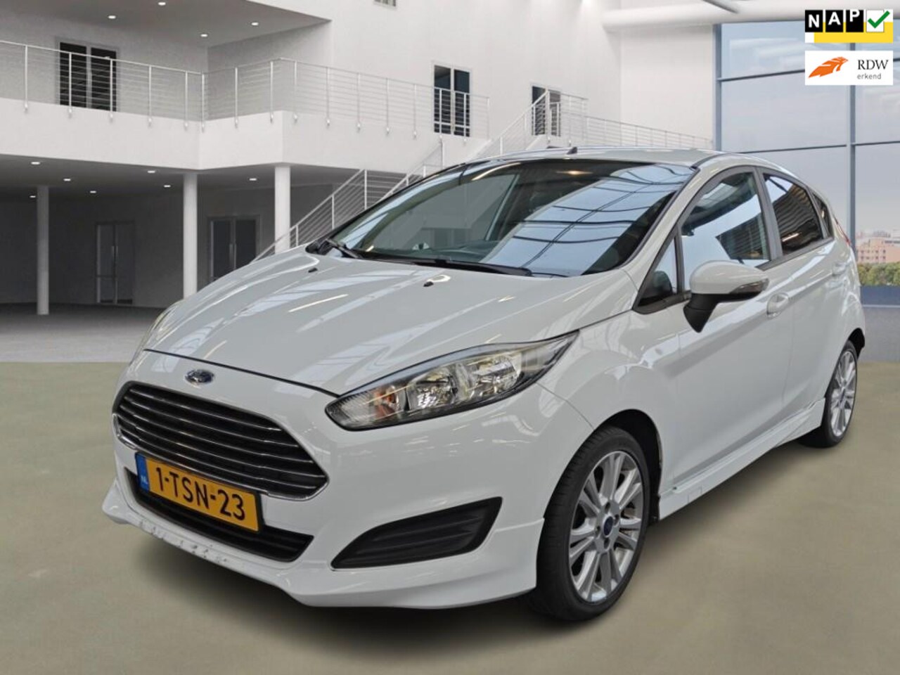 Ford Fiesta - 1.0 EcoBoost Hot Hatch|ORIGINEEL NL|KM MET NAP|2XSLEUTELS|NAVI|CRUISE|AIRCO - AutoWereld.nl