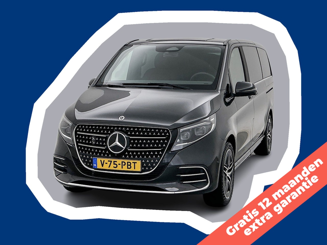 Mercedes-Benz V-klasse - 300d Lang Gratis 12 Maanden Extra Garantie AMG Avantgarde Dubbele Cabine Burmester Audio A - AutoWereld.nl