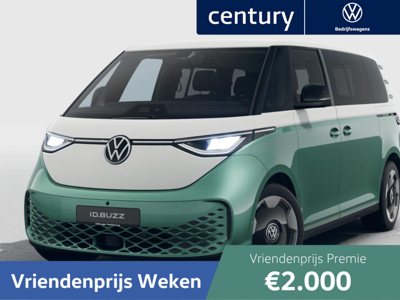 Volkswagen ID. Buzz - bedrijfswagens Pro Bulli Limited Elektromotor 210 kW (286 pk) 323 - AutoWereld.nl