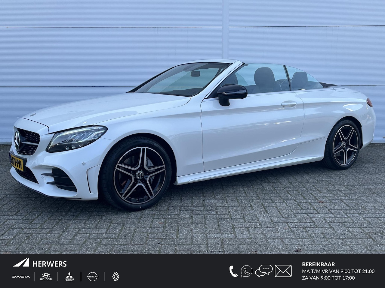 Mercedes-Benz C-klasse Cabrio - 180 Advantage Pack AMG Styling pakket /AMG Line interieur / Lichtmetalen velgen 5-spaaks 1 - AutoWereld.nl