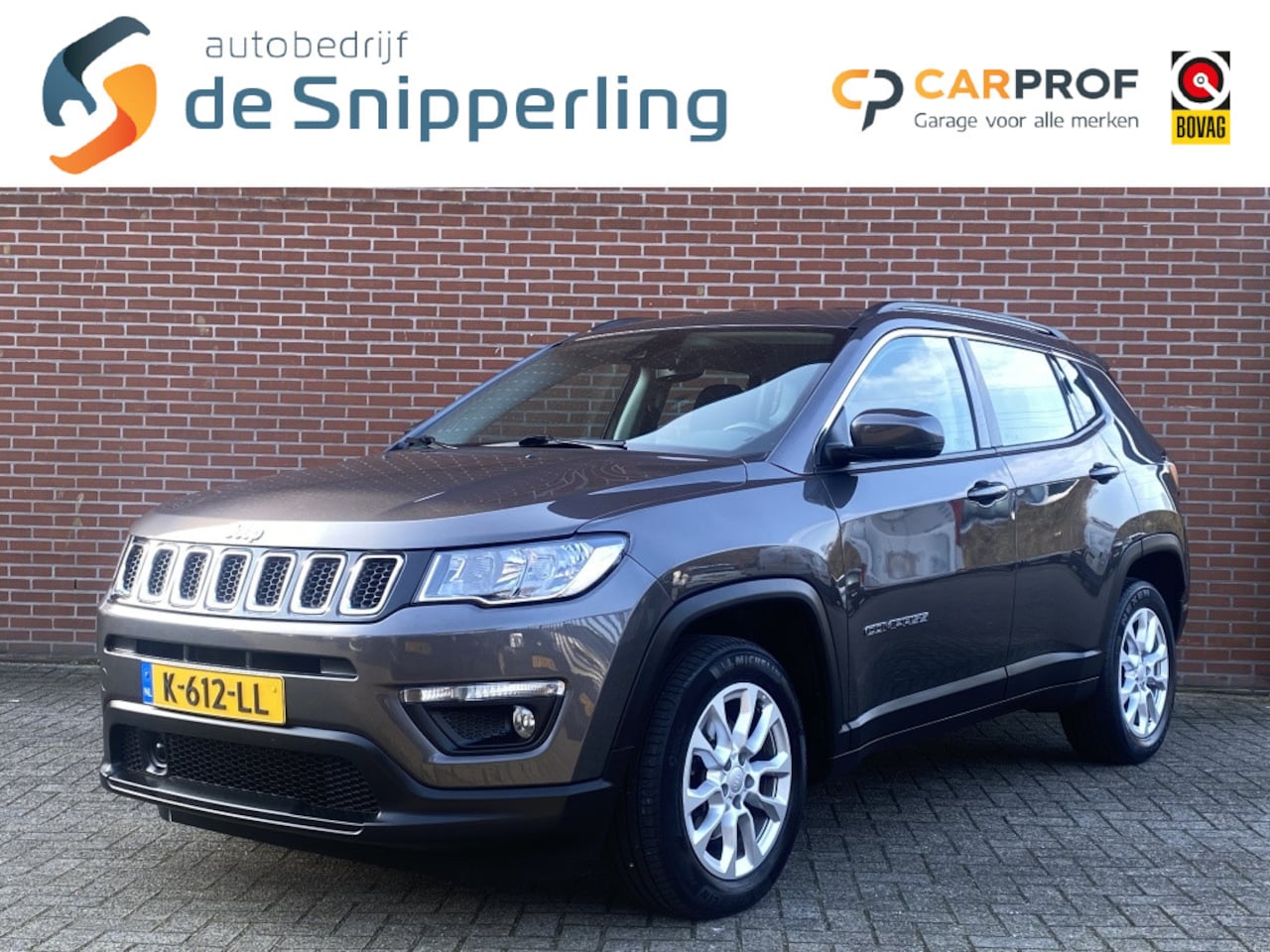 Jeep Compass - 1.3T Longitude AIRCO CRUISE CARPLAY PDC DAB LMV - AutoWereld.nl
