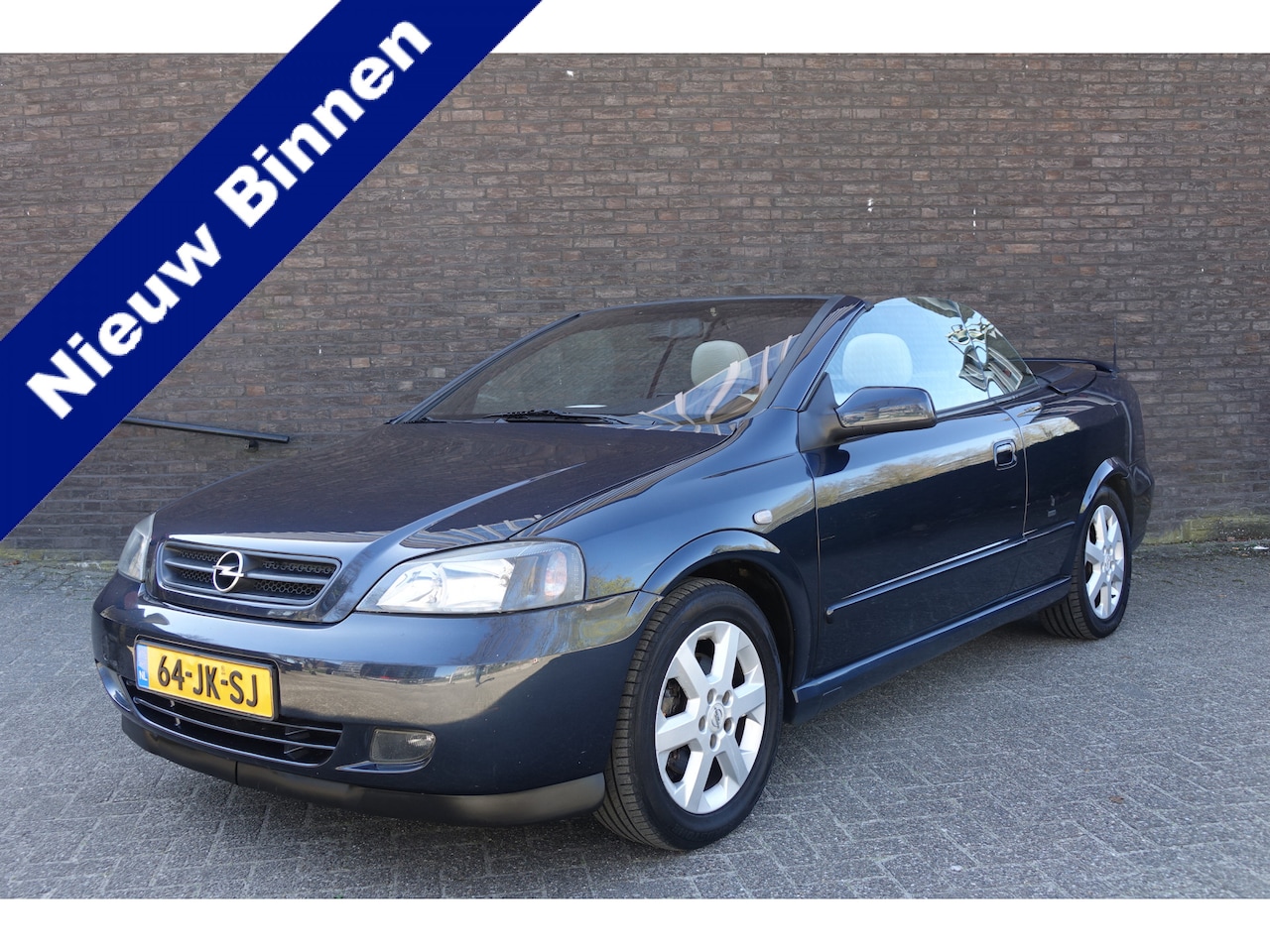 Opel Astra Cabriolet - 1.8-16V Bertone cabriolet, leder, trekhaak, cruise controle, stoelverwarming Mooie frisse - AutoWereld.nl