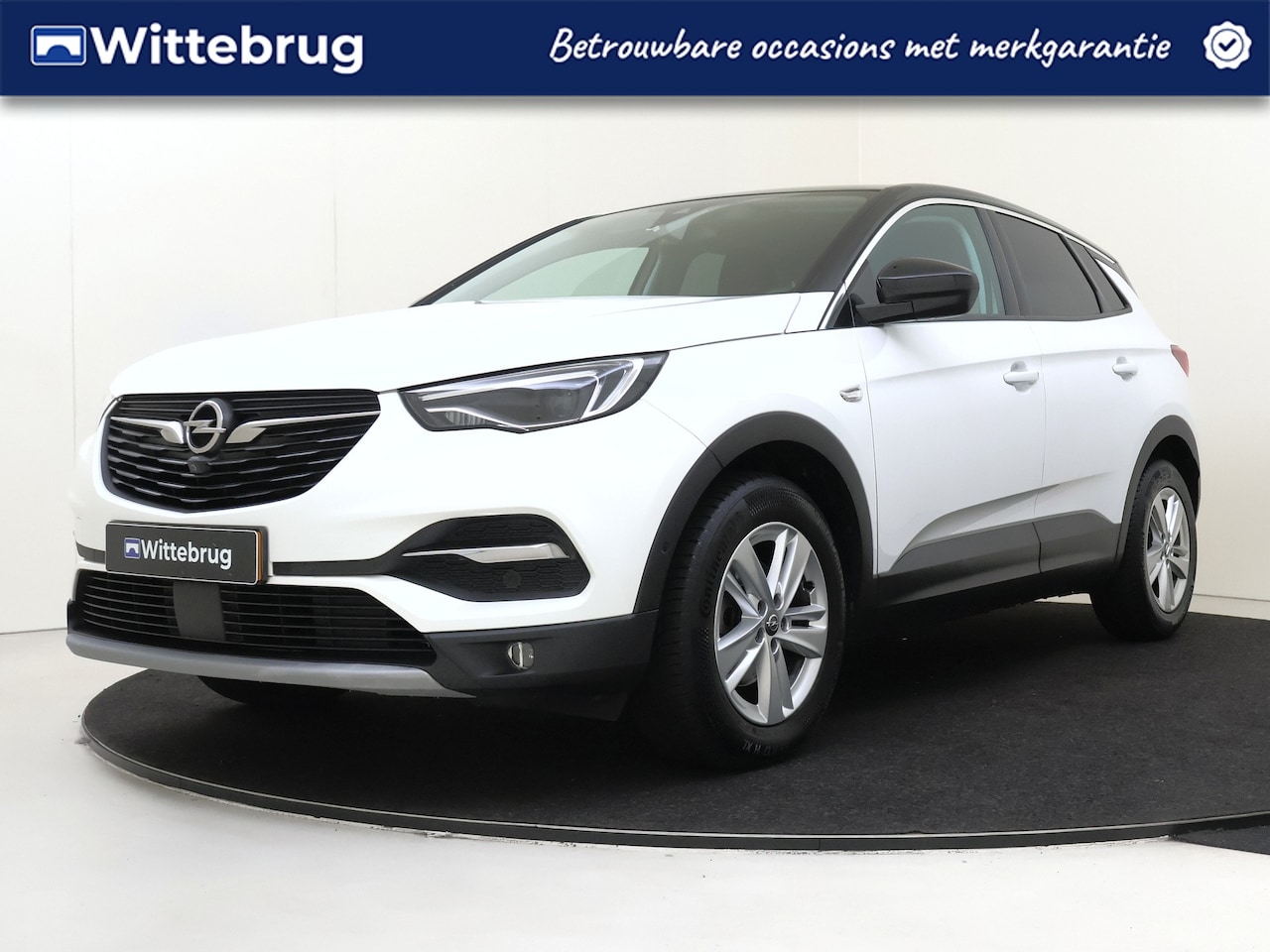 Opel Grandland X - 1.2 Turbo 130PK Business Elegance Navigatie | Klimaatbeheersing | Parkeerhulp | Apple Carp - AutoWereld.nl