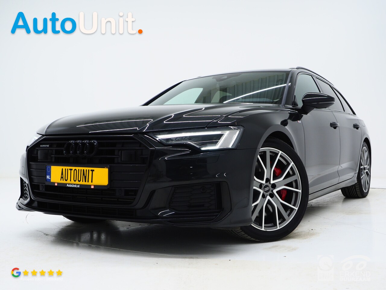Audi A6 Avant - 55 TFSI e quattro Competition Full Black | Panoramadak | B&O Audio | Camera | Keyless | Ad - AutoWereld.nl