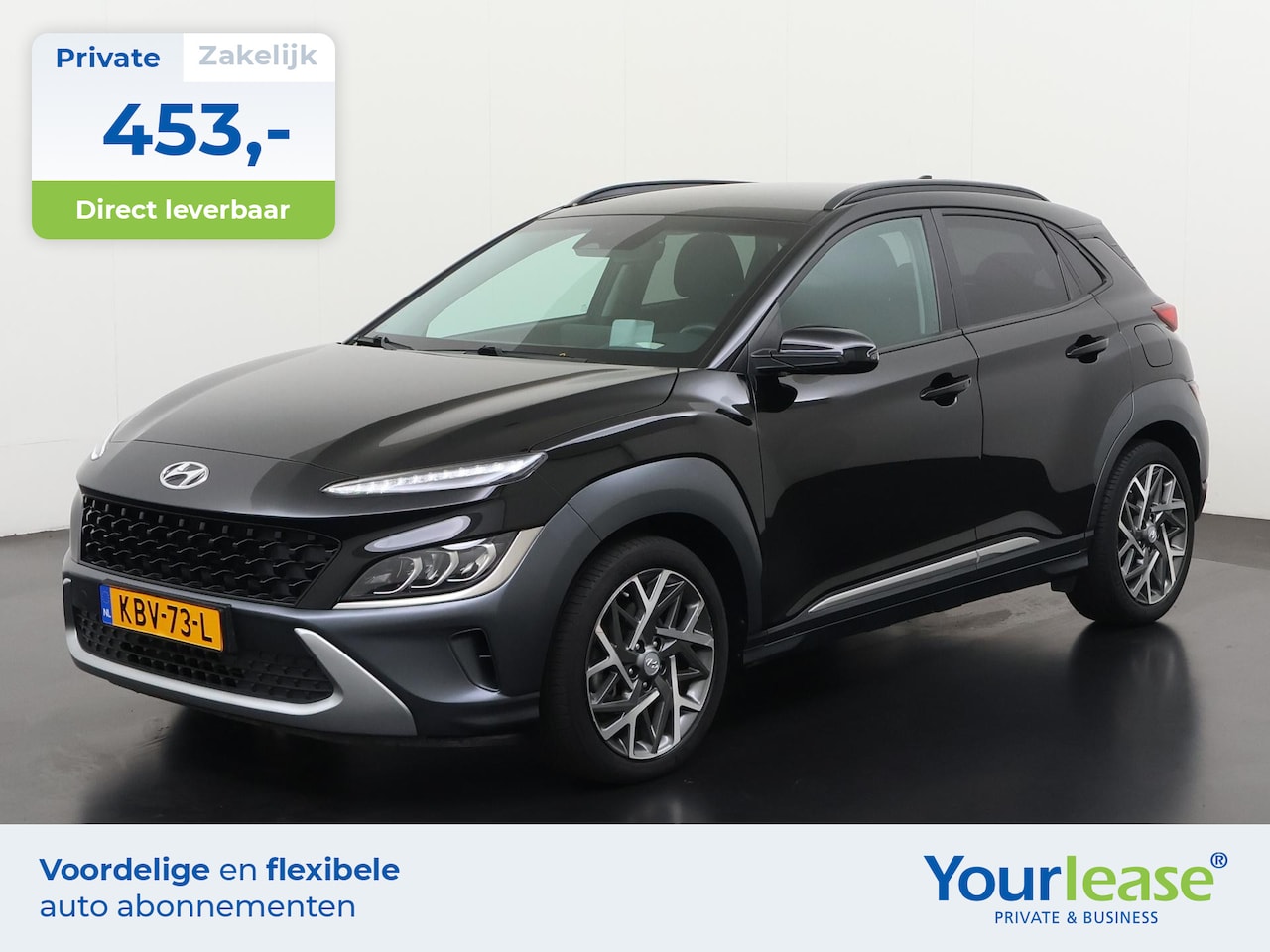 Hyundai Kona - 1.6 GDI HEV Fashion | All-in 453,- Private Lease | Direct uit voorraad - AutoWereld.nl