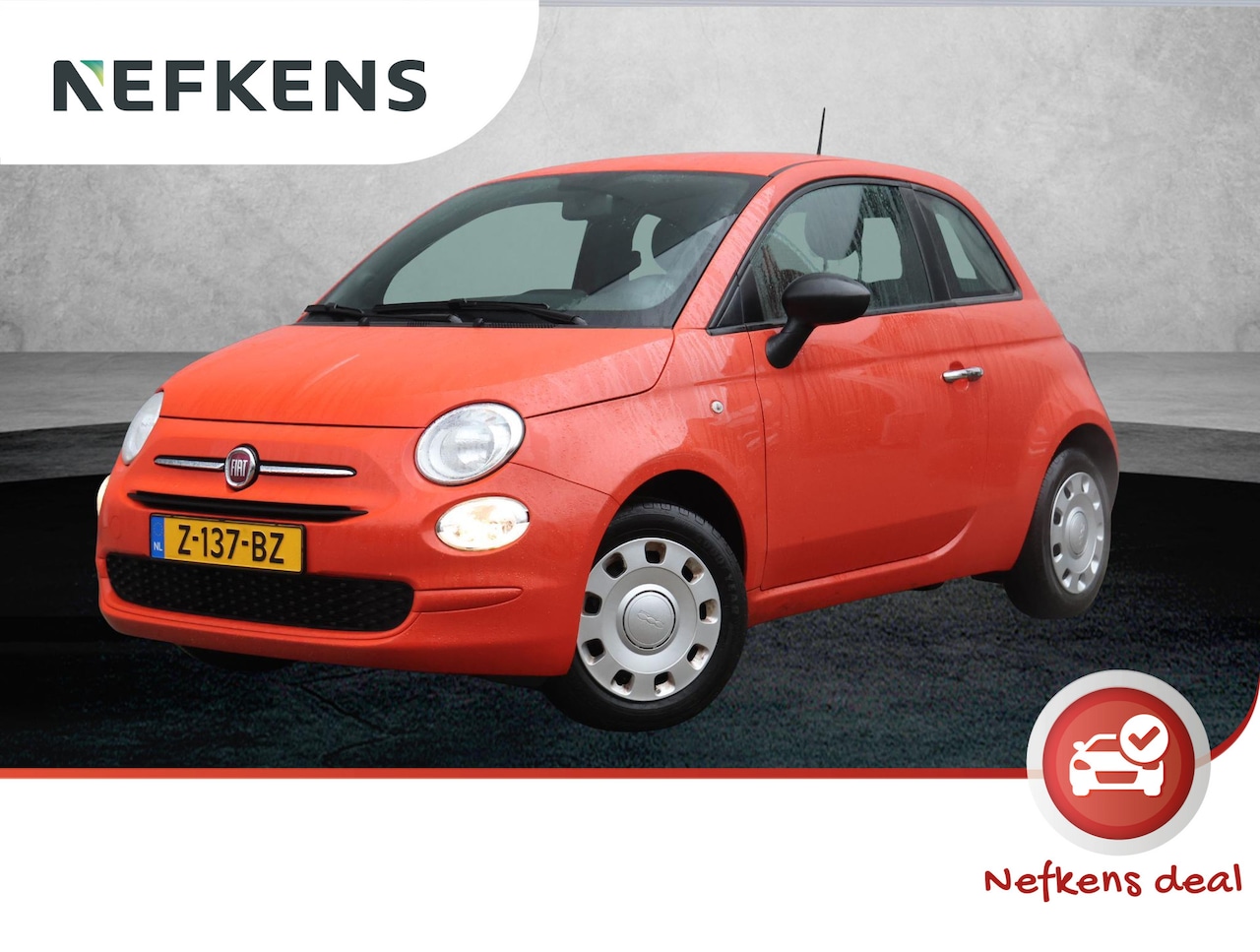 Fiat 500 - 1.0 Hybrid Urban | Airco | Bluetooth | Airco | Stuurwiel bediening | - AutoWereld.nl