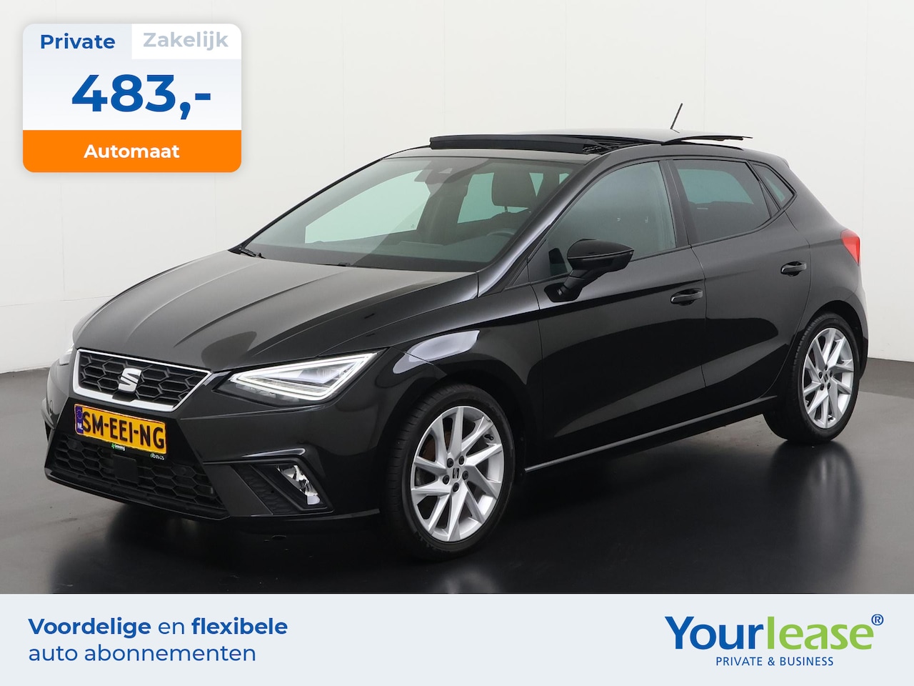 SEAT Ibiza - 1.5 TSI FR DSG | All-in 483,- Private Lease | Direct uit voorraad - AutoWereld.nl
