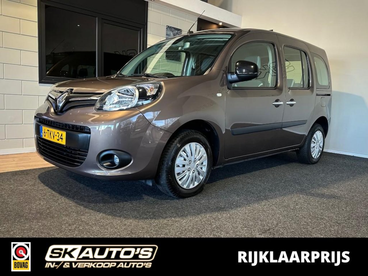Renault Kangoo - 1.2 TCE EXPRES. SenS l ORGINEEL NL l NAVI l TREKHAAK l CRUISE l - AutoWereld.nl