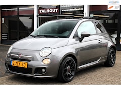 Fiat 500 - 0.9 TwinAir Lounge | PANORAMADAK, LEER, SPORT, ABARTH LOOK, ORIGINEEL NL
