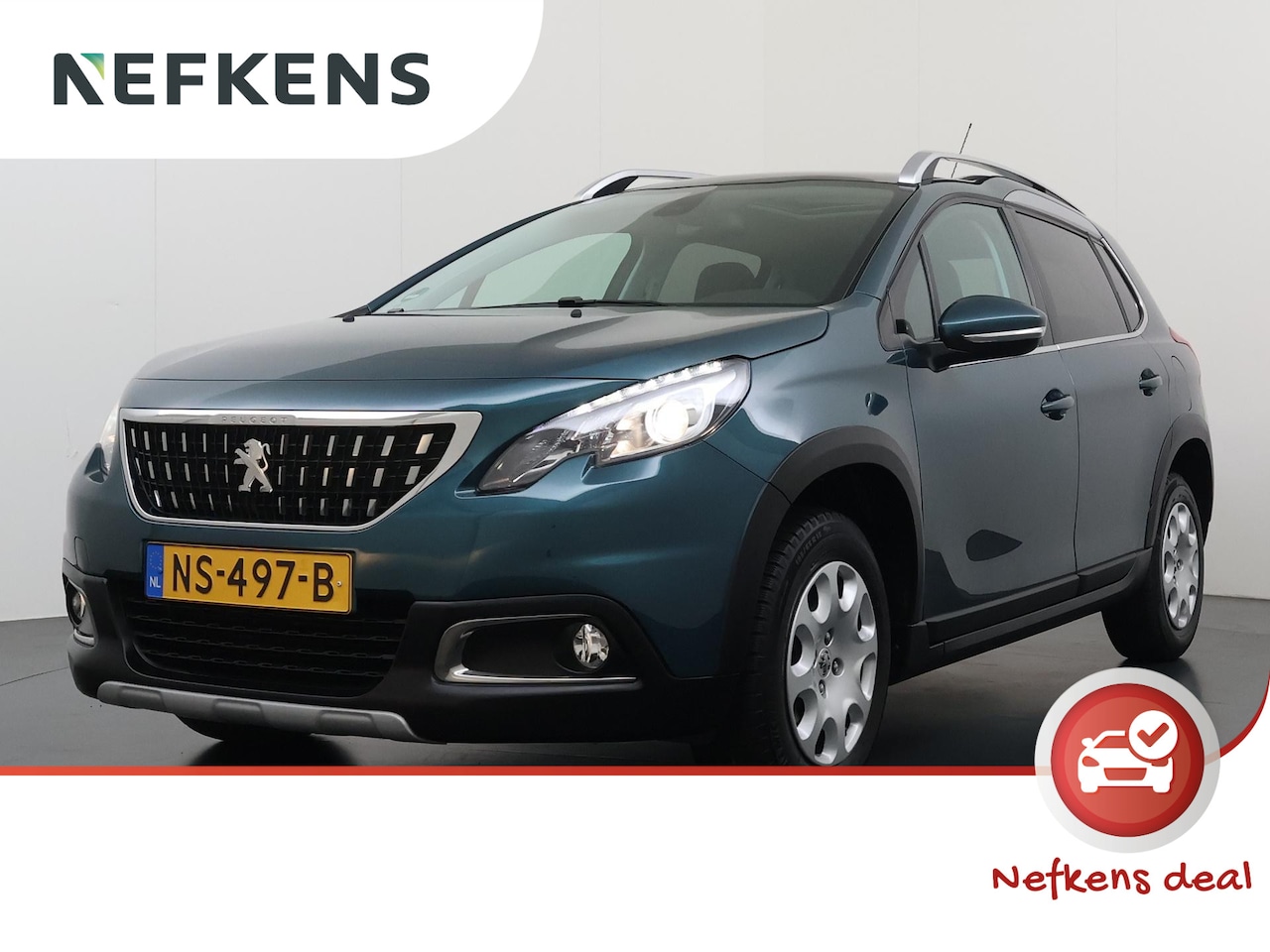 Peugeot 2008 - 1.2 PureTech Allure | Pano.dak | Navi| Parkeersens - AutoWereld.nl