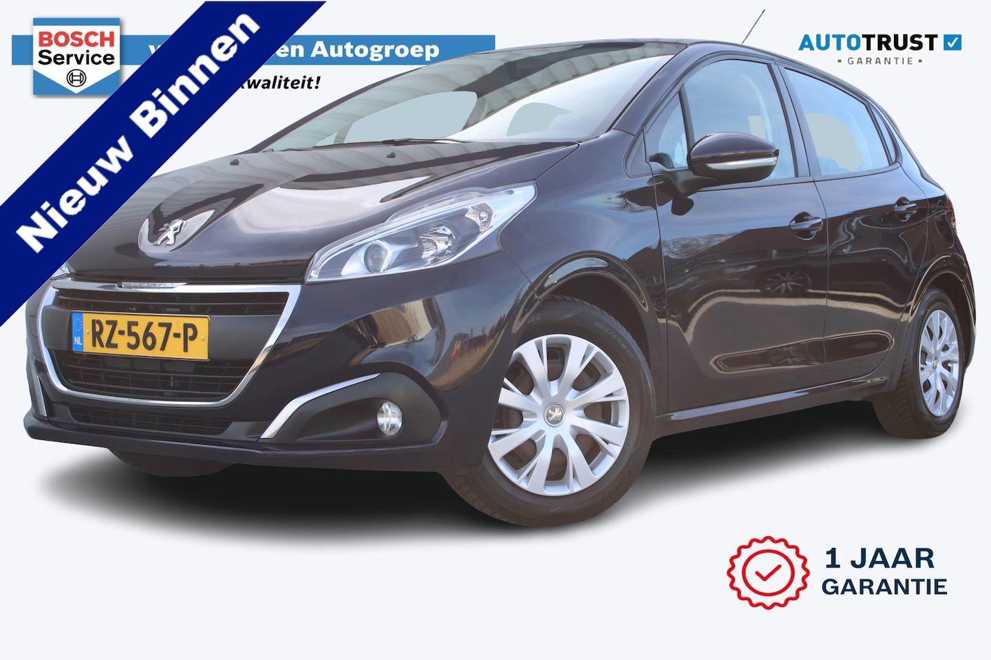 Peugeot 208 - 1.2 PureTech Blue Lion | Incl. 12 maanden garantie | Cruise control | Navigatie | Apple Ca - AutoWereld.nl