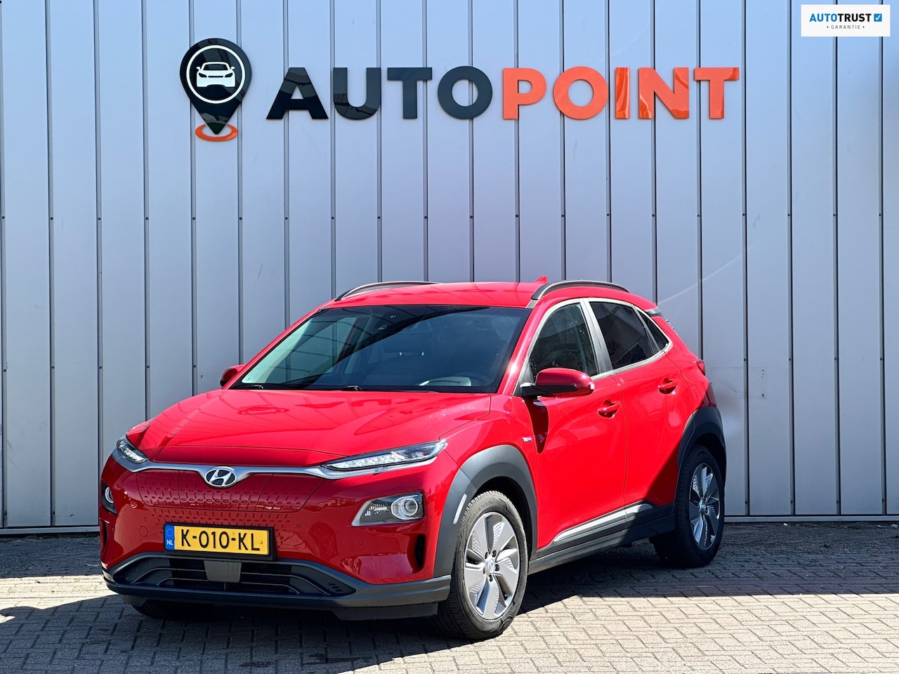 Hyundai Kona Electric - EV Premium 64 kWh SOH 100 % WARMTEPOMP JBL STOEL KOELING - AutoWereld.nl