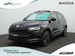 Skoda Karoq - 1.5 TSI ACT 150 pk DSG Sportline | Panoramadak | Leder | Geheugenstoelen | Adaptief onders