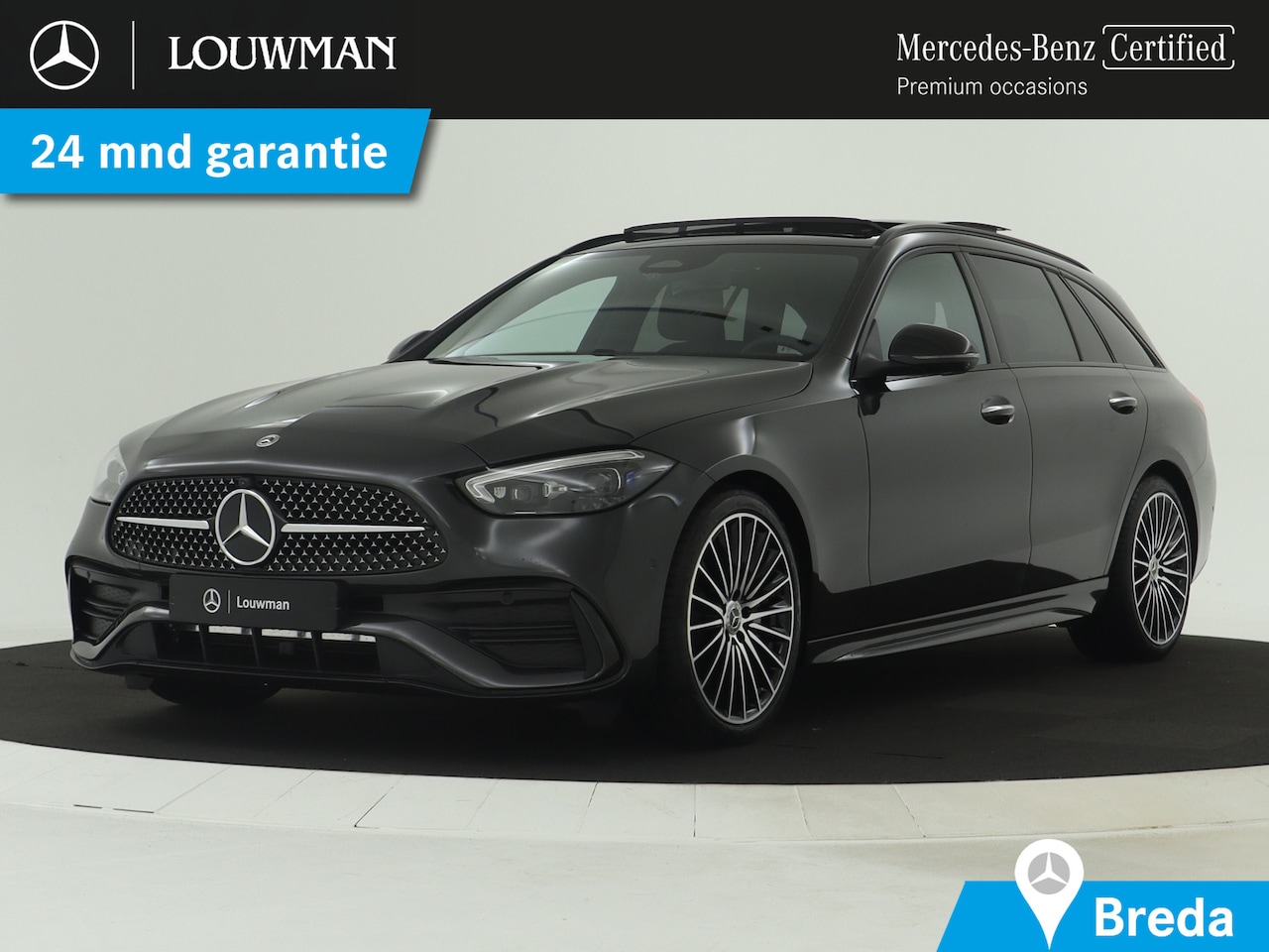 Mercedes-Benz C-klasse Estate - 180 LIMITED AMG Line Plus | Nightpakket | Trekhaak | EASY PACK achterklep | KEYLESS GO-com - AutoWereld.nl