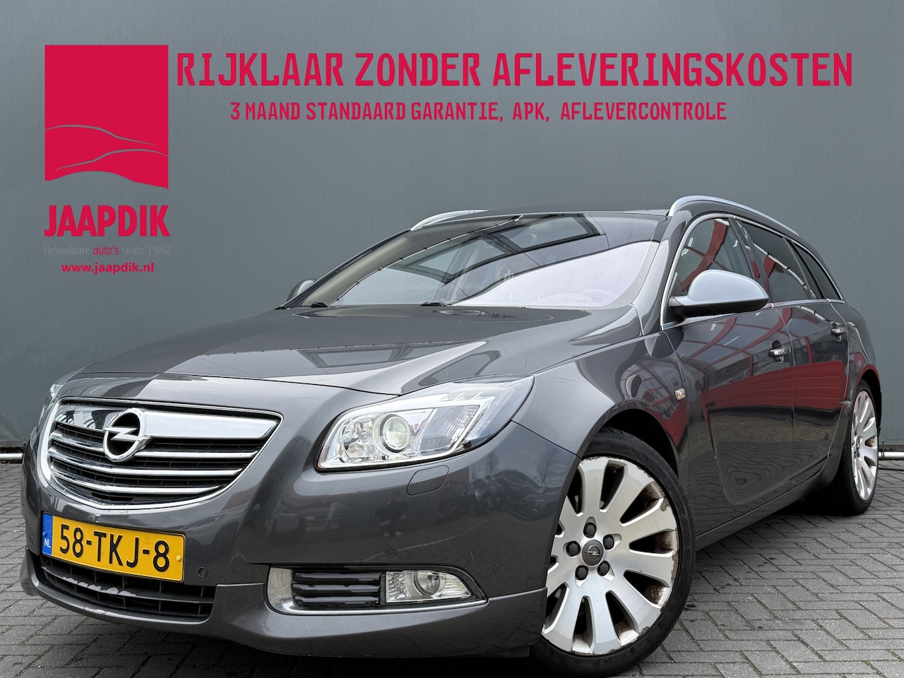 Opel Insignia Sports Tourer - BWJ 2012 1.4 141 PK Turbo EcoFLEX Cosmo NIEUW BINNEN !! - AutoWereld.nl