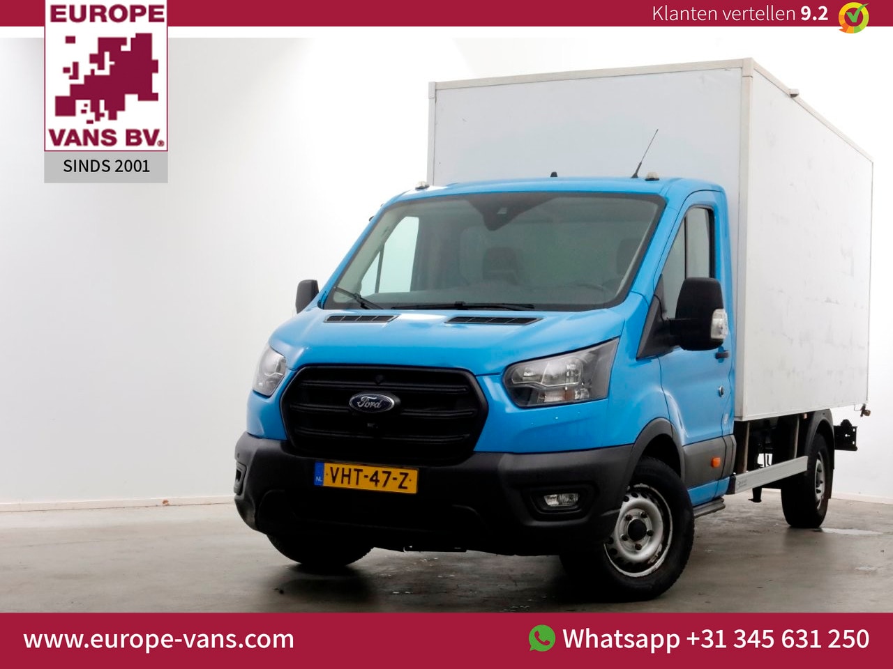 Ford Transit - 350 2.0 TDCI 130pk E6 Bakwagen met achterdeuren 2-Persoons 12-2020 - AutoWereld.nl