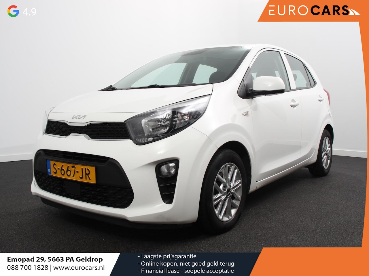Kia Picanto - 1.0 DPi Automaat DynamicLine | Navigatie | Apple Carplay/Android Auto | Airco | Camera | D - AutoWereld.nl