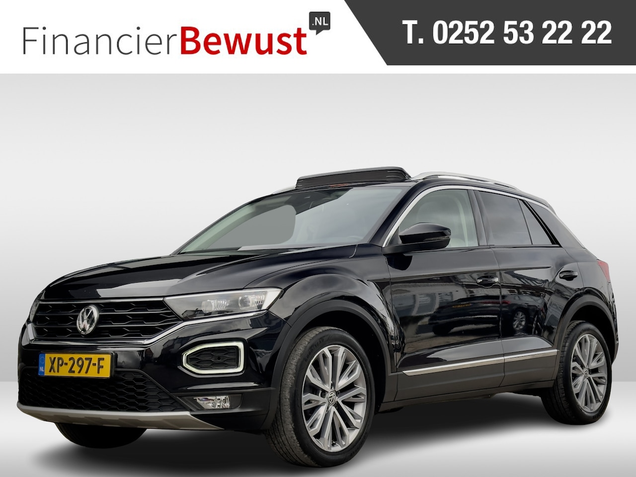 Volkswagen T-Roc - 1.5 TSI AUT7 SPORT PANODAK LEDER NAVI CAMERA DIGI-DASH APPLE-CARPLAY LED LMV PDC - AutoWereld.nl