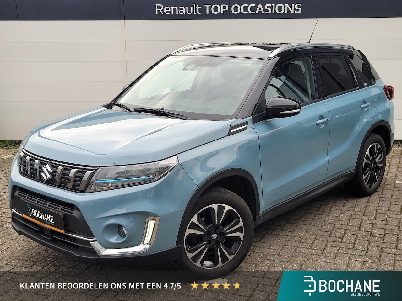 Suzuki Vitara - 1.4 Boosterjet Style Smart Hybrid | Trekhaak | Stoelverwarming | Navi | Camera | Adaptive - AutoWereld.nl