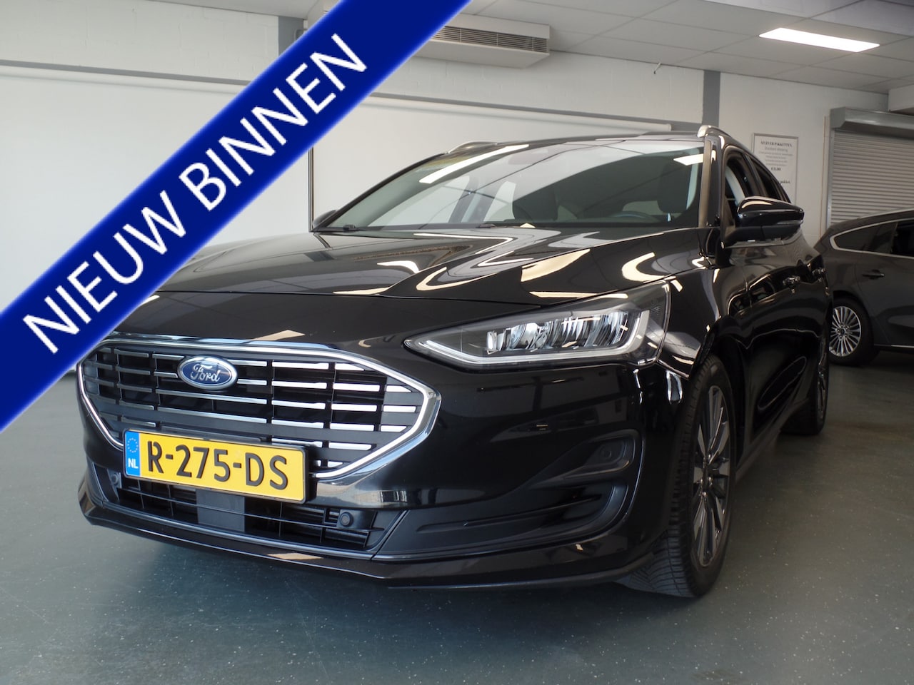 Ford Focus Wagon - 1.0 EcoBoost Hybrid Titanium 125pk automaat, Nieuw model!! Navigatie, Achteruitrijcamera, - AutoWereld.nl