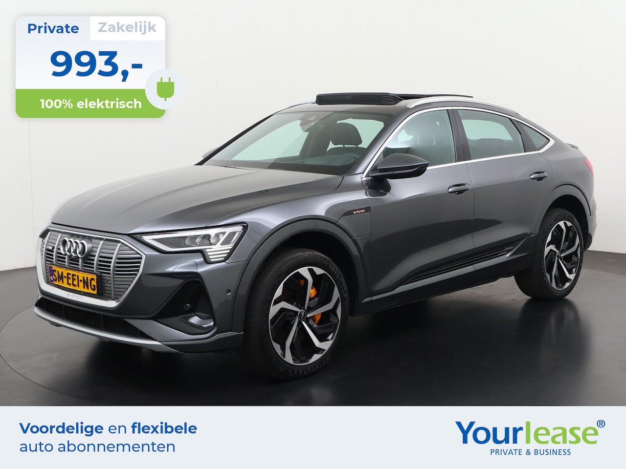 Audi e-tron Sportback - 55 quattro S-Line 95 kWh | All-in 993,- Private Lease | Direct uit voorraad - AutoWereld.nl