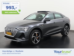 Audi e-tron Sportback - 55 quattro S-Line 95 kWh | All-in 993, - Private Lease | Direct uit voorraad
