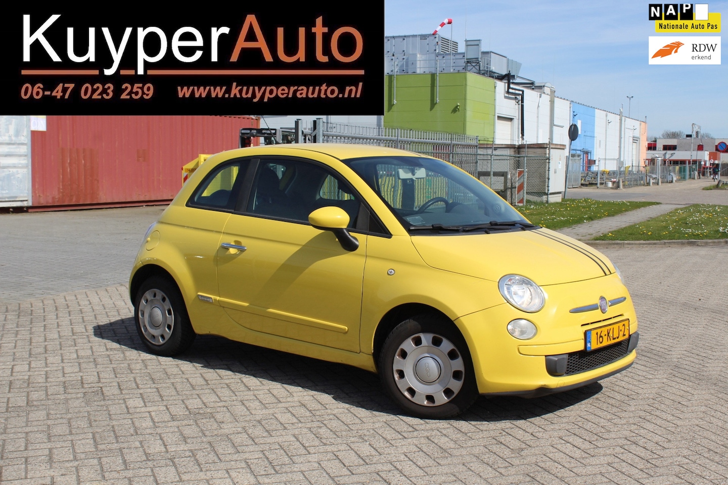 Fiat 500 - 1.2 Pop AUTOMAAT AIRCO BLUETOOTH - AutoWereld.nl