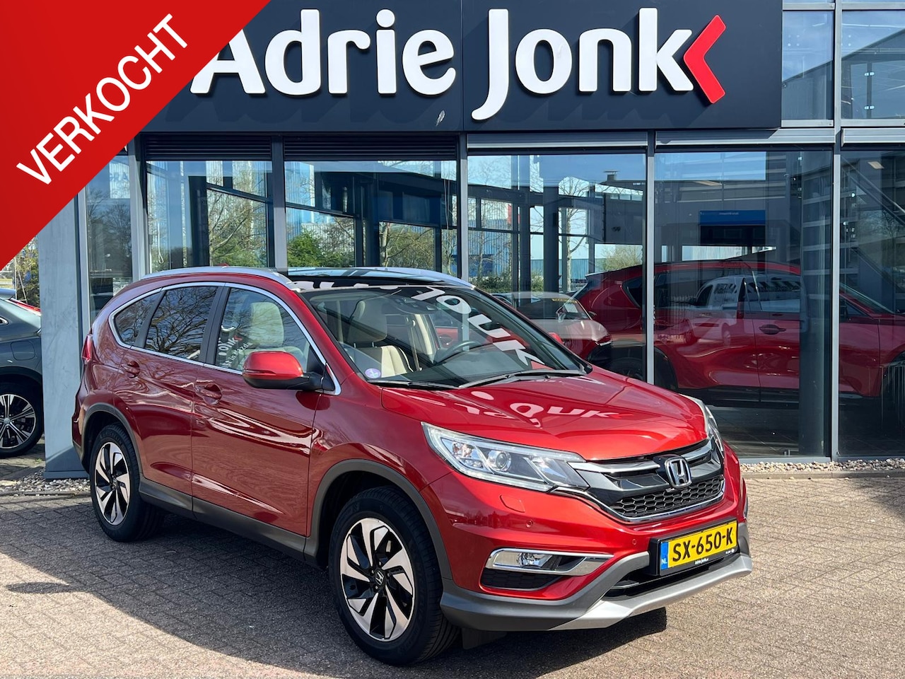 Honda CR-V - 2.0 4WD Executive AUTOMAAT | TREKHAAK | LEDER | PANORAMA DAK | EL. STOELEN | NED. AUTO | D - AutoWereld.nl