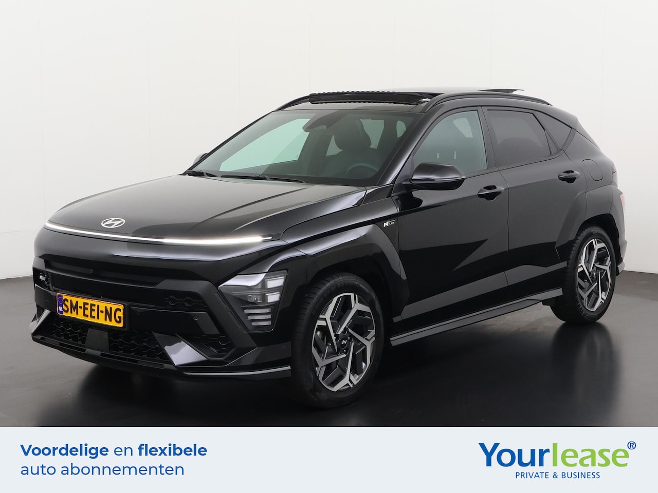 Hyundai Kona - 1.6 GDI HEV N Line | All-in 555,- Private Lease | Direct uit voorraad - AutoWereld.nl