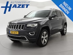 Jeep Grand Cherokee - 5.7 352 PK V8 BENZINE GRIJS KENTEKEN OVERLAND + ADAPTIVE CRUISE | TREKHAAK 3325 KG | SCHUI