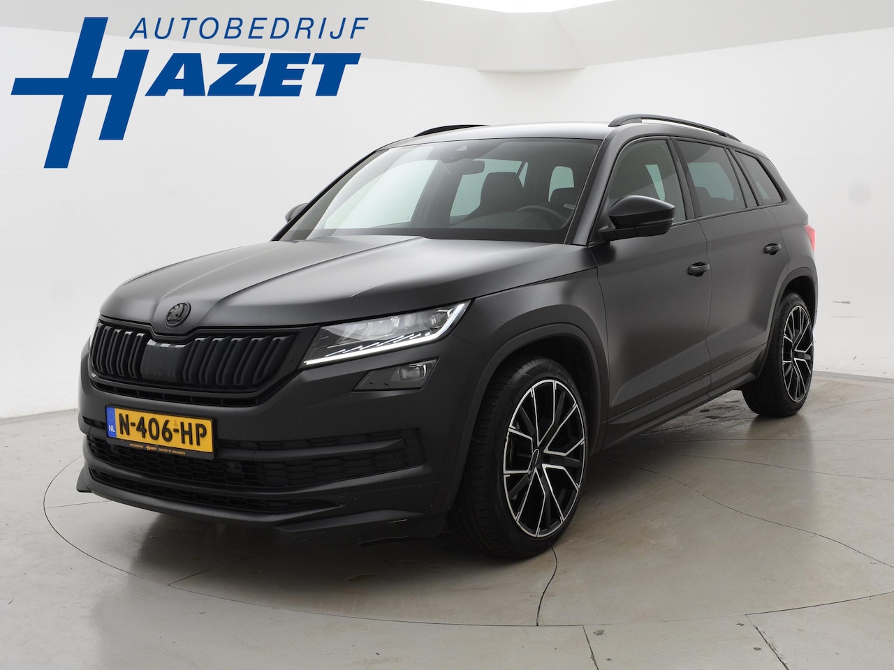 Skoda Kodiaq - 1.5 TSI 150 PK DSG AUT. 7-PERS SPORTLINE *MAT ZWART* + ADAPTIVE CRUISE | VIRTUAL COCKPIT | - AutoWereld.nl