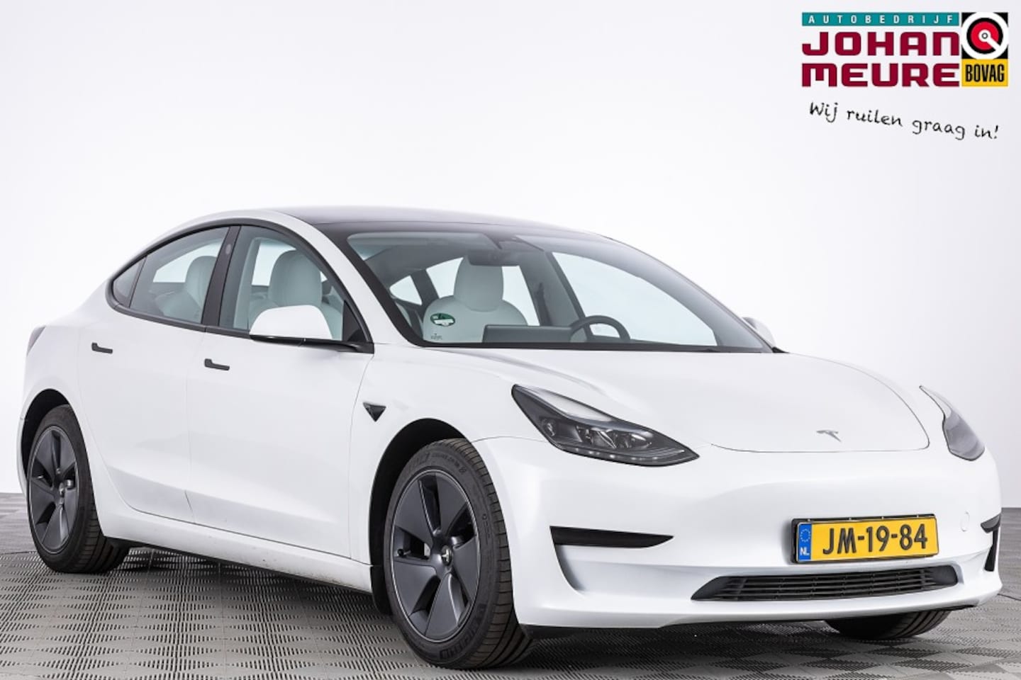 Tesla Model 3 - Standard RWD Plus *SOH 96%* PANORAMADAK | LEDER . - AutoWereld.nl