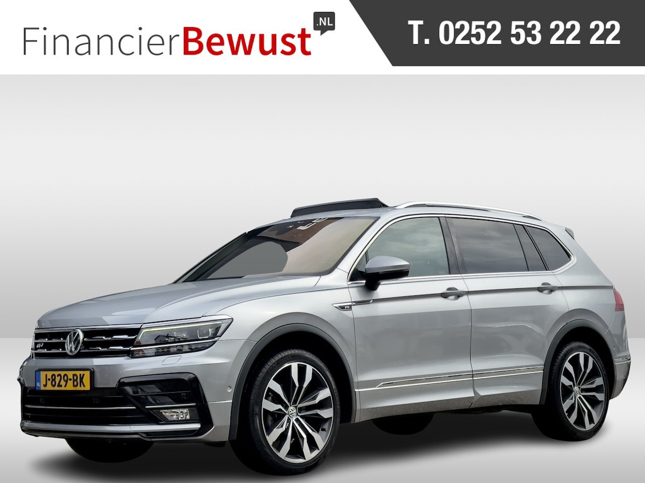 Volkswagen Tiguan Allspace - 1.5 TSI AUT7 HIGHLINE 3X R-LINE 7PERS PANODAK NAVI CAMERA DIGI-DASH APPLE-CARPLAY LED LMV - AutoWereld.nl