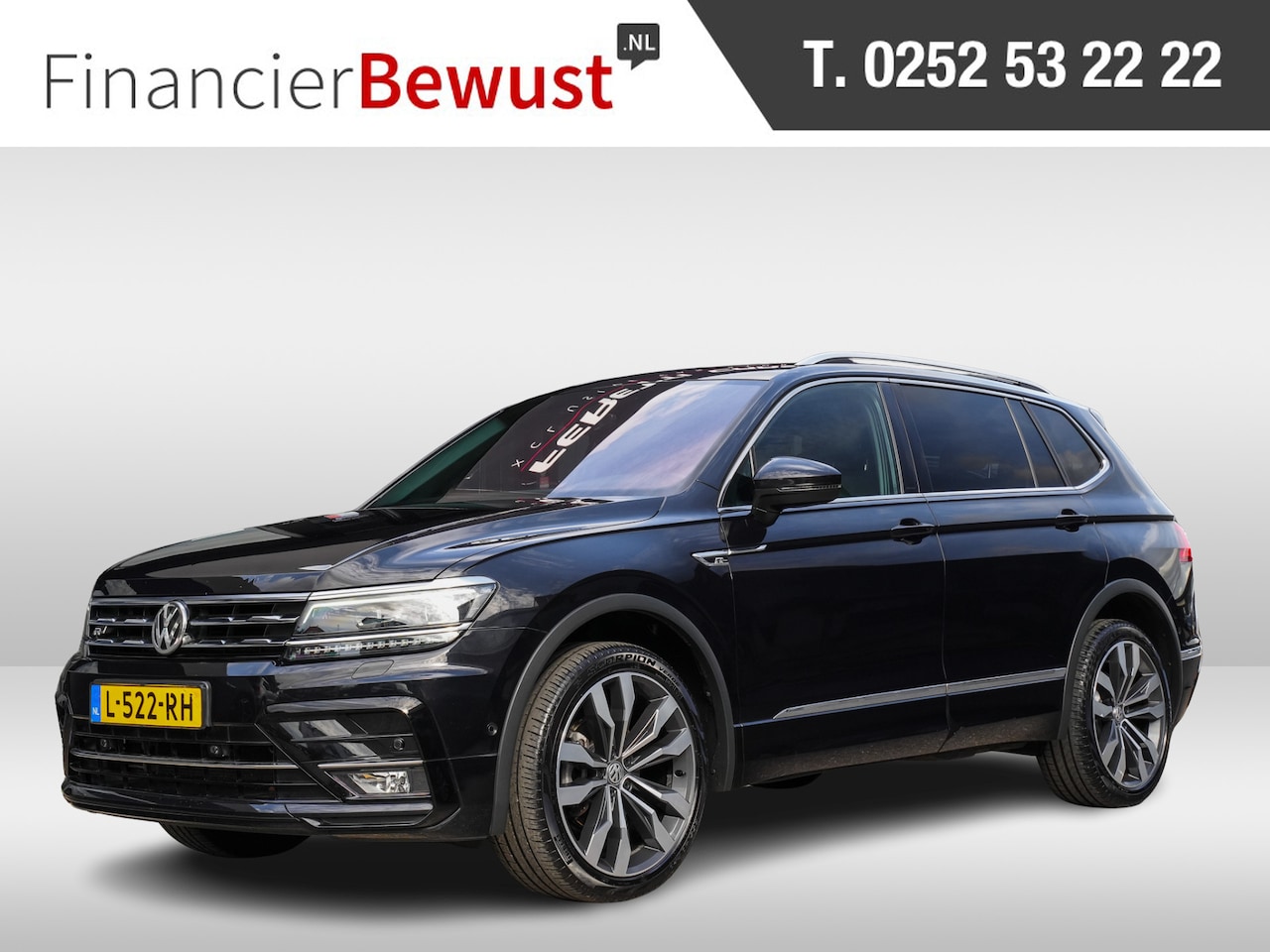 Volkswagen Tiguan Allspace - 1.5 TSI AUT 7 PERS 3x R-LINE PANODAK NAVI CAMERA DIGIDASH 20 iNCH LMV PARKASSIST PDC Nw Mo - AutoWereld.nl